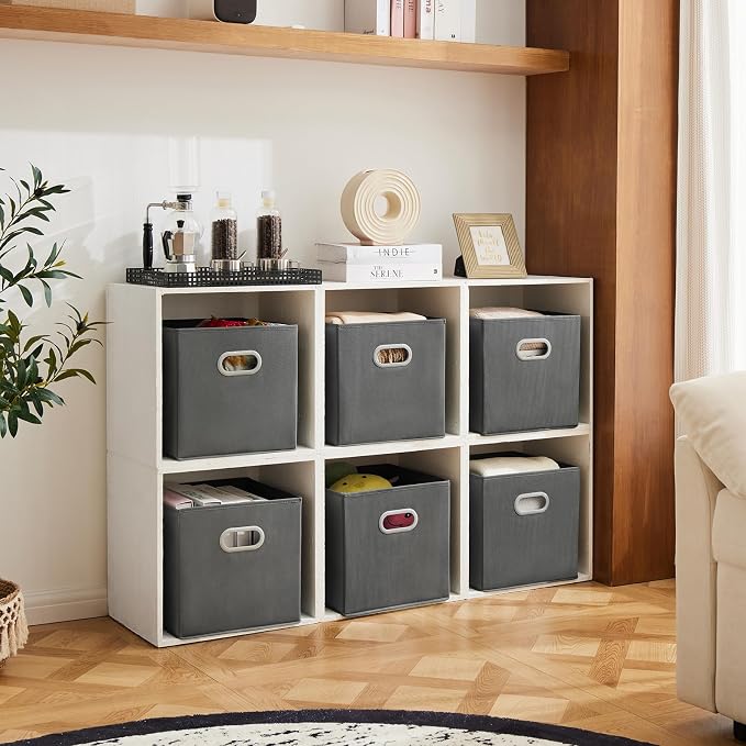 MAX Houser Fabric Storage Bins Cubes Baskets Containers - Image 5