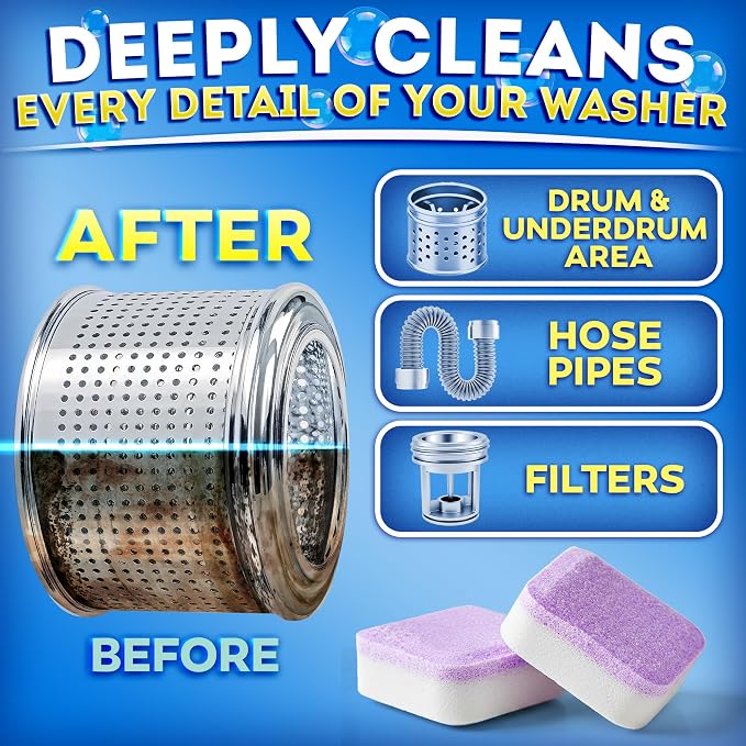Washing Machine Cleaner Tablets - Image 2