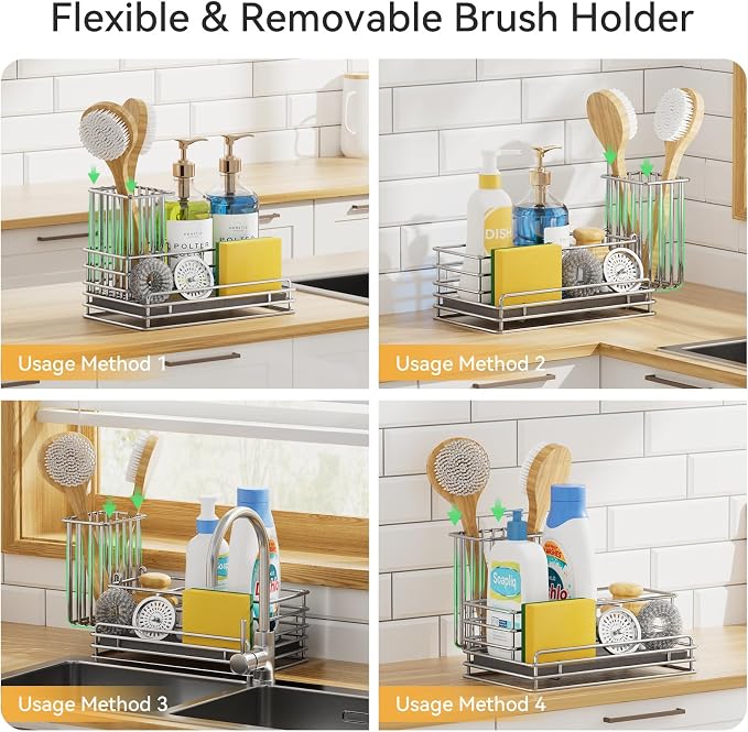 Yofidra Sink Caddy With Stone Drying Tray - Image 4
