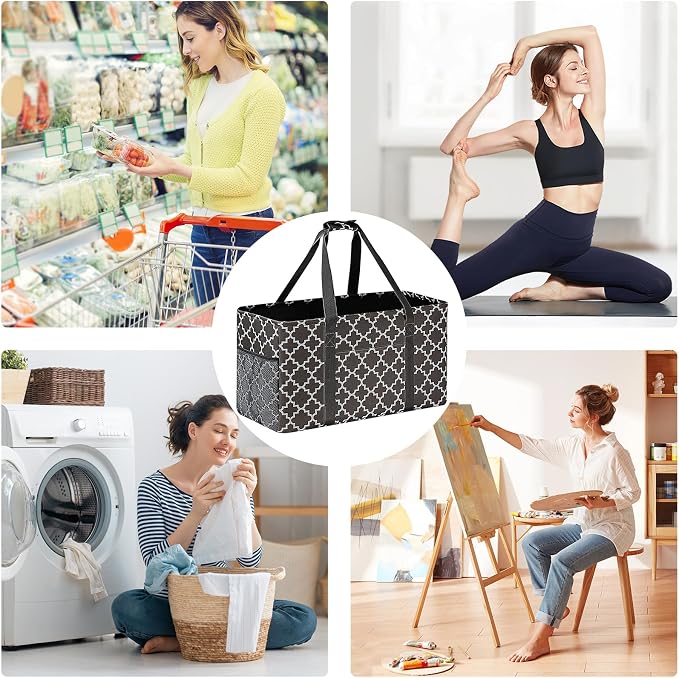 GhvyenntteS Extra Large Utility Tote Bag - Image 2