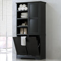 68" Tall Bathroom Storage Cabinet by Merax