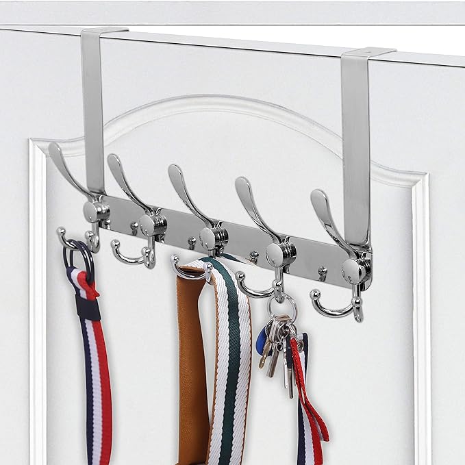 WEBI Over The Door Hook Door Hanger Hook Rack - Image 3