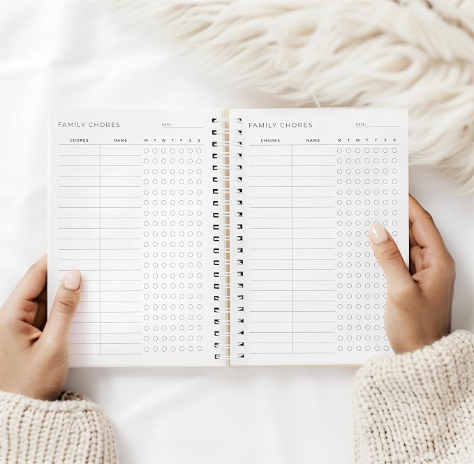Family Chores Planner, Weekly Responsibility Tracker - Image 3