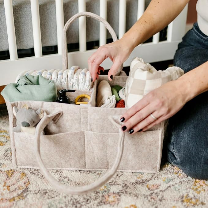 PUTSKA Baby Diaper Caddy Organizer - Image 7