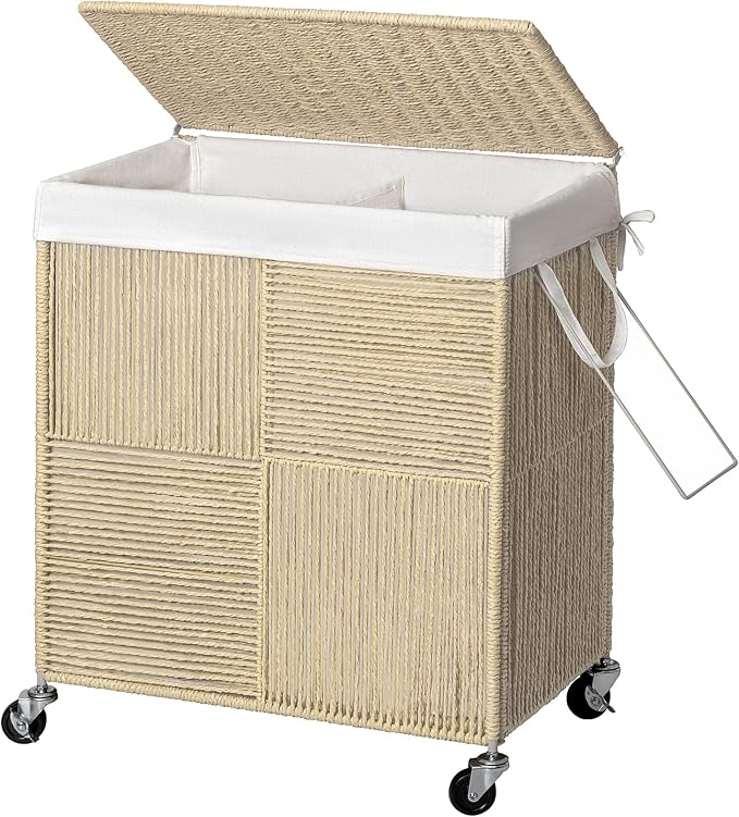 WOWLIVE Double Laundry Hamper by WOWLIVE