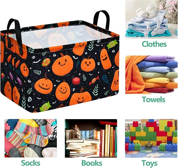 Rectangle Gift Shelf Nursery Storage Basket Laundry Hamper Storage Box and Bins - Image 7