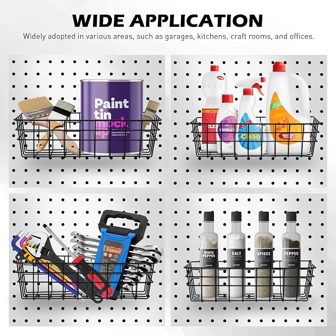 5-Piece Pegboard Baskets Set - Image 6