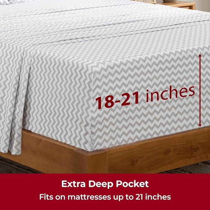 Mellanni Extra Deep Queen Sheets - Image 6