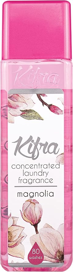 KIFRA MAGNOLIA Concentrated Laundry Fragrance 6.76 Fl Oz 200ml 80 Washing Cycles by KIFRA