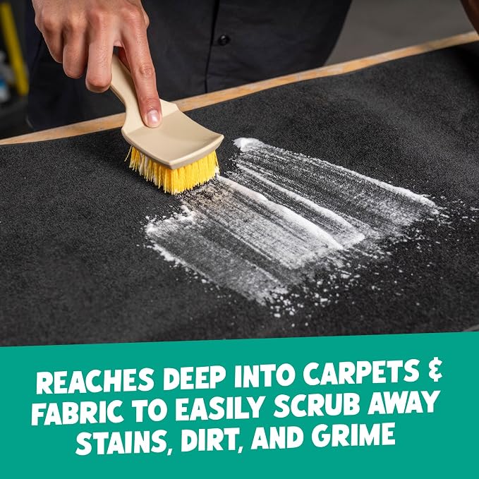 Chemical Guys Induro 7 Heavy Duty Nifty Carpet & Upholstery Detailing Brush 2 - Image 5