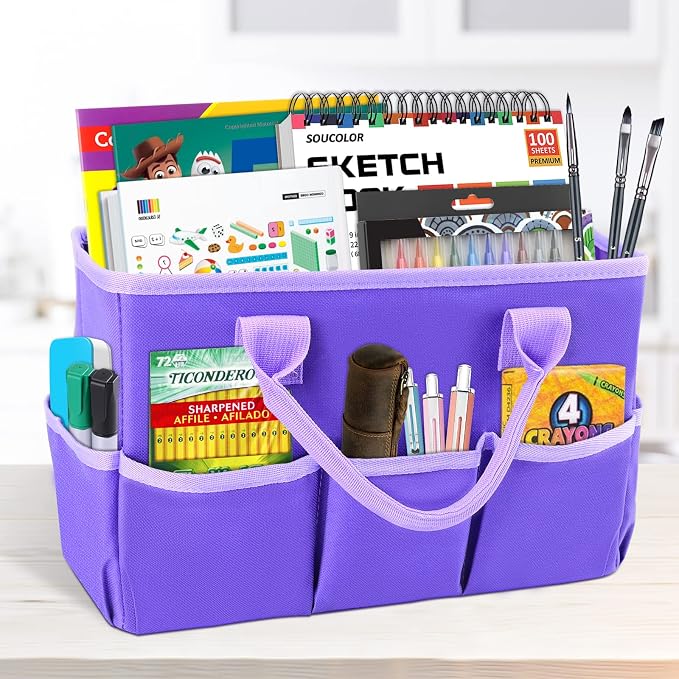 Godery Desktop Tote and Organizer, Teacher Helper caddy Bag by Godery
