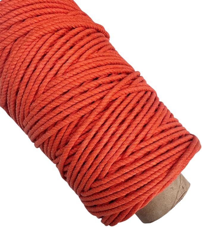 Maker's Craft Natural Macrame Cord 3mm X 109 Yards Twisted Dyed Colors - Image 2