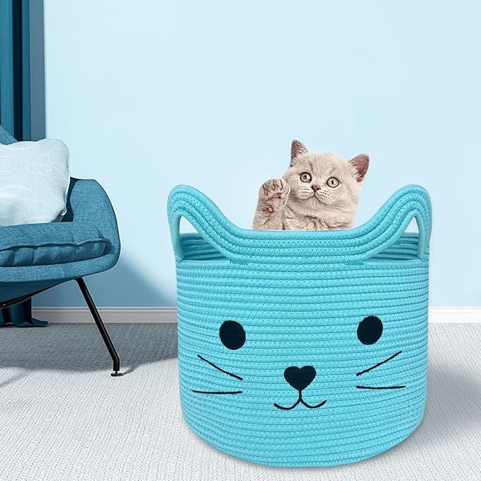 VK VK·LIVING Large Cat Toy Basket - Image 6
