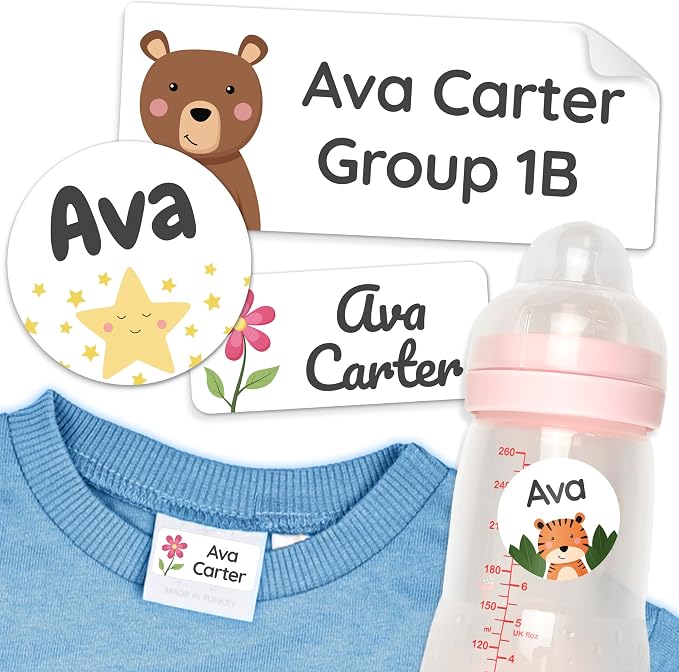 Personalized Daycare Name Labels by melukids