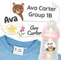 Personalized Daycare Name Labels by melukids