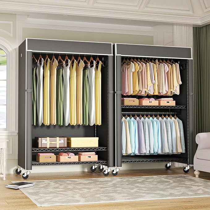 FUTASSI Black Clothing Rack - Image 2