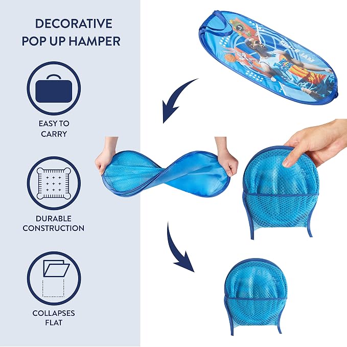 SPACE JAM: A New Legacy Pop Up Laundry Storage Hamper - Image 3