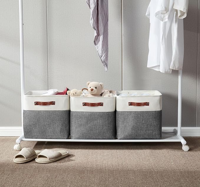 DECOMOMO Storage Cubes, 11x11 Cube Storage Bins, Baskets - Image 6