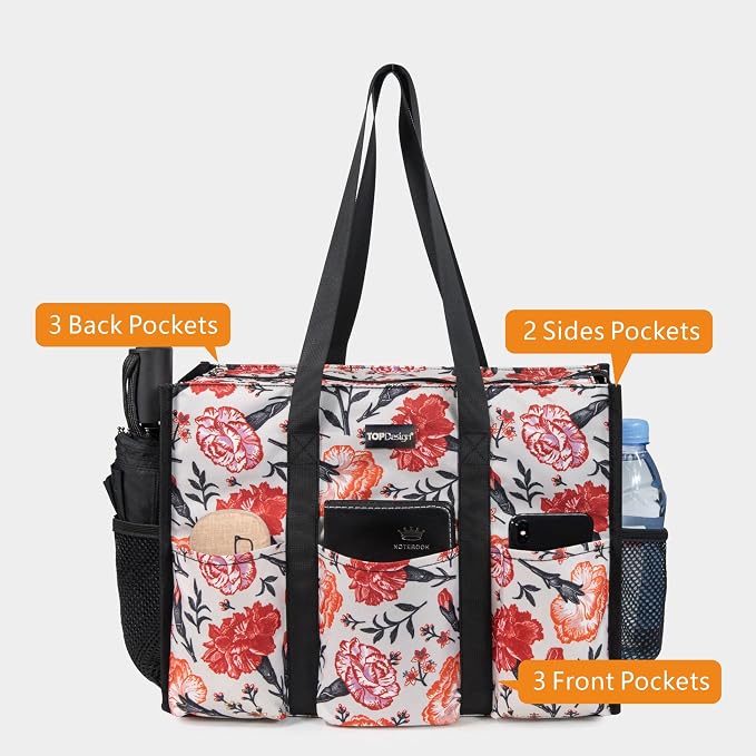TOPDesign Utility Water Resistant Tote Bag - Image 3