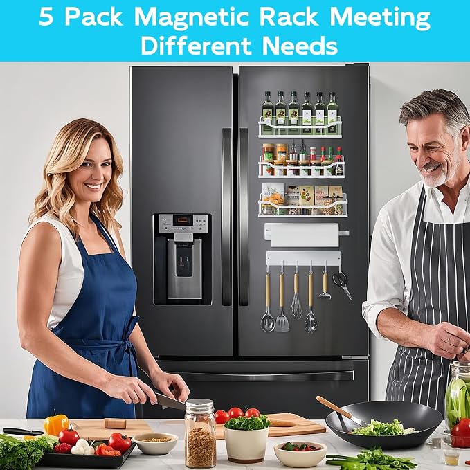 Multifunctional Magnetic Shelf for Washing Machine, Refrigerator, and Any Metal - Image 2