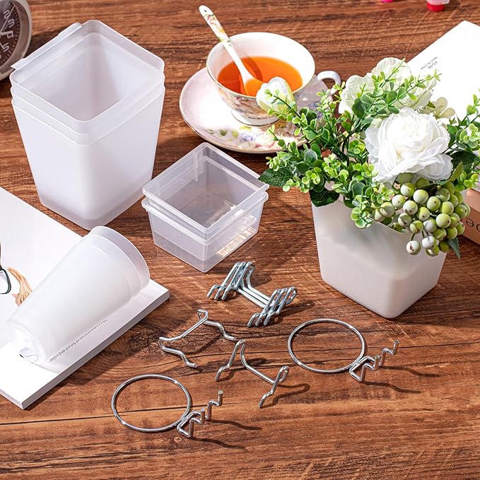 Jinei 12 Pcs Pegboard Bins and Cups - Image 6