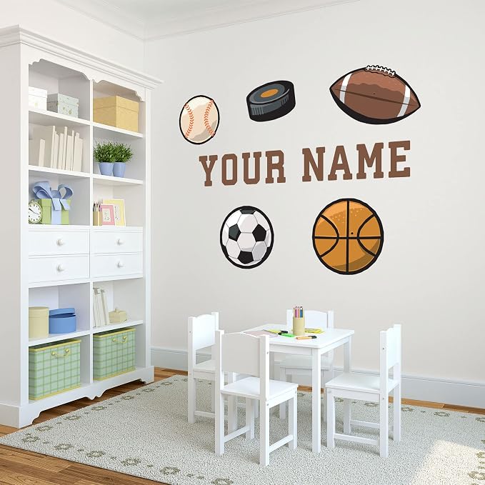 Oliver's Labels Premium Personalized Life Sized Wall Decal by Oliver%27s+Labels