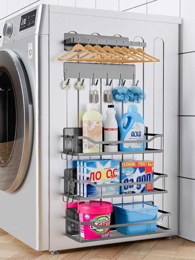 Multifunctional Magnetic Shelf for Washing Machine, Refrigerator, and Any Metal - Image 8