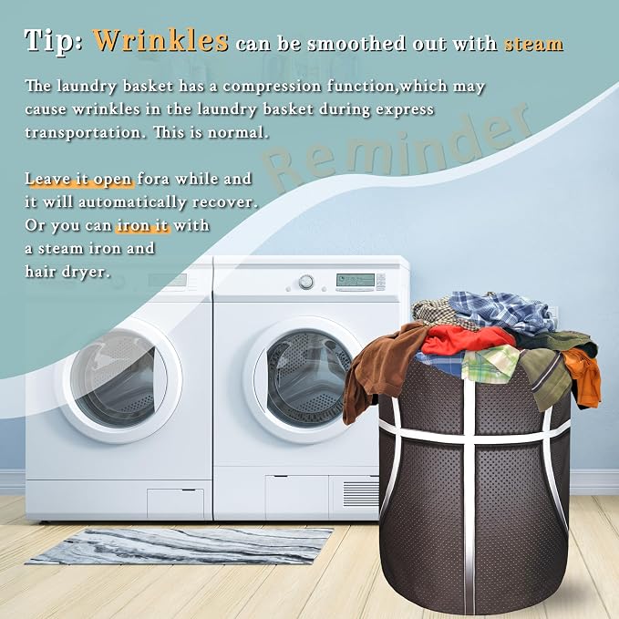 Basketball Texture Laundry Hamper Funny Ball Laundry Basket - Image 6