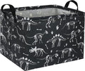 HIYAGON Rectangular Dinosaur Basket Empty Cute Storage Bin Organizer Box by HIYAGON