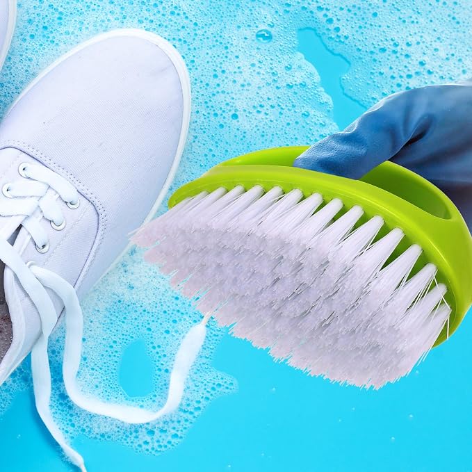 4pcs Versatile Laundry Cleaning Brush Set Handheld Shoe Scrubbers, Soft Bristles - Image 8