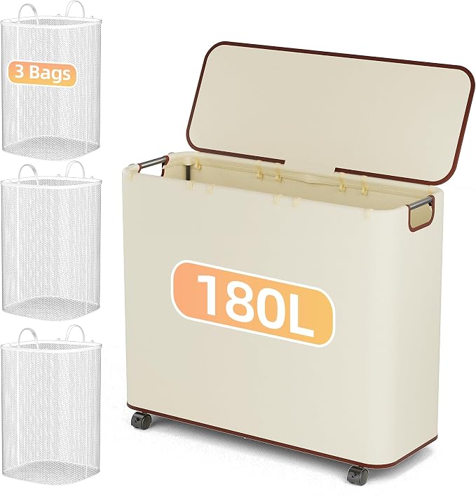 Yecaye 180L Laundry Basket by Yecaye