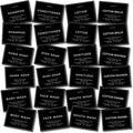 Waterproof Labels for Amber Glass Soap Dispenser and Plastic Bottles by Verute