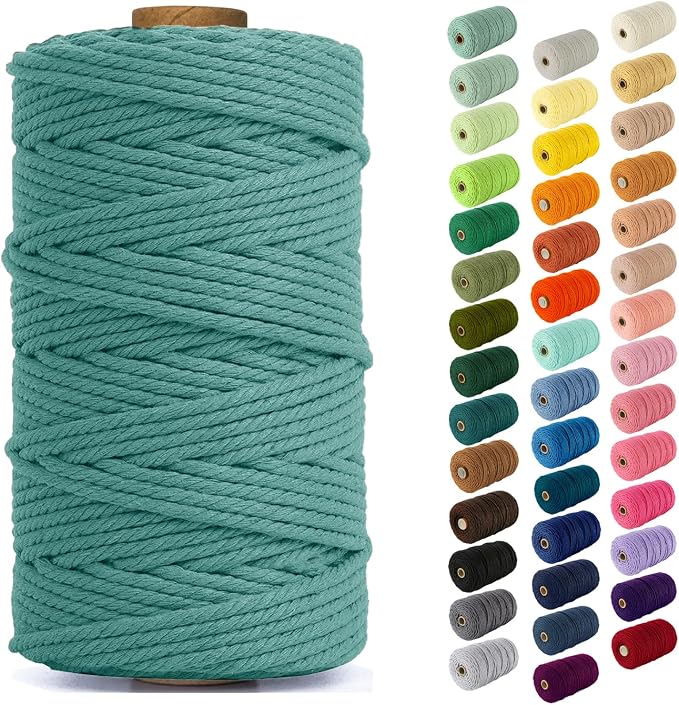Nook Theory Macrame Cord - 4mm 109 Yards Cotton Rope by NookTheory