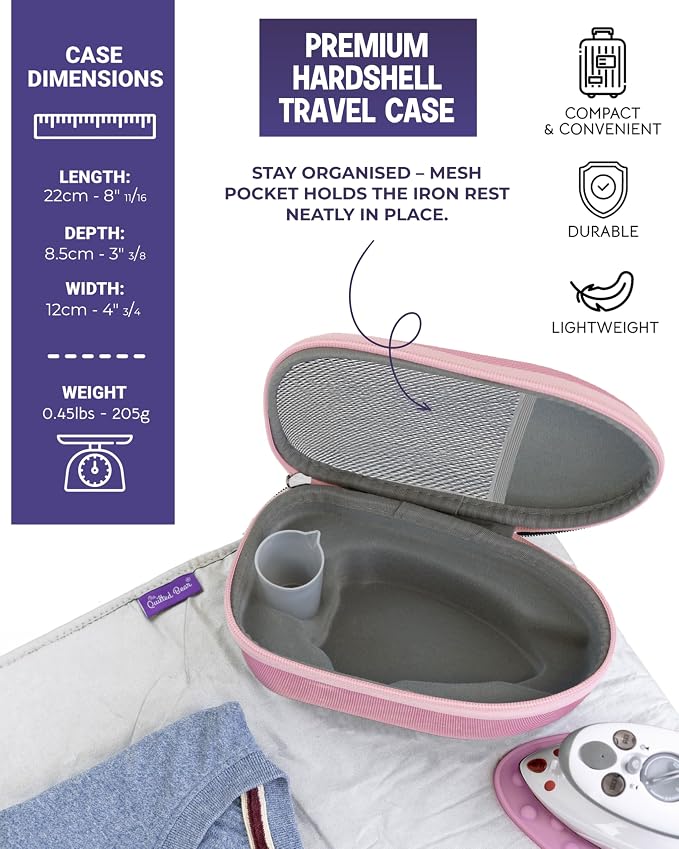 The Quilted Bear Premium Mini Steam Iron - Image 5