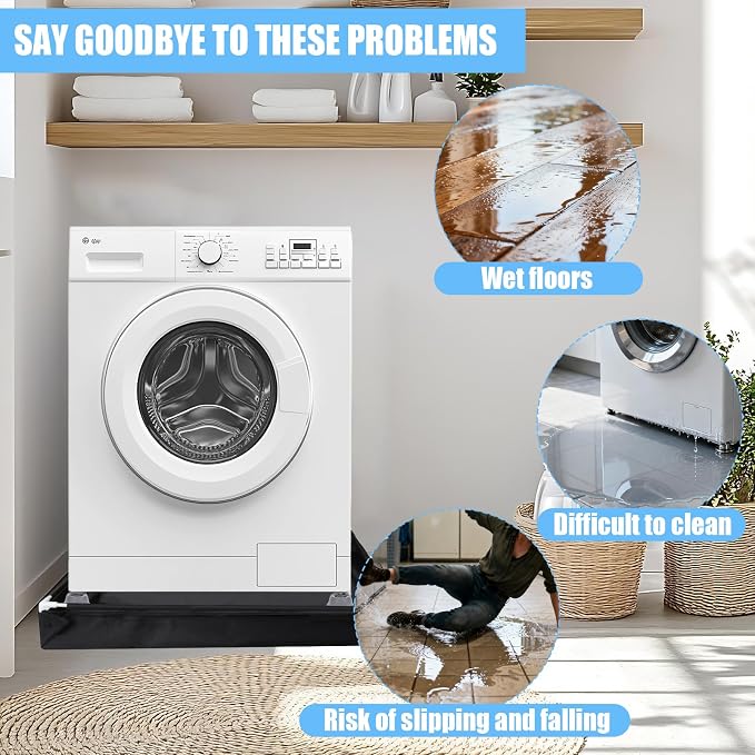 31.5 x 31.5 Inch Washer Drain Pan Mat - Image 6