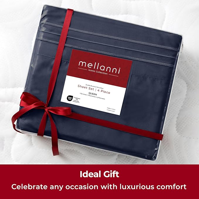 Mellanni Split King Sheets Set - Image 7