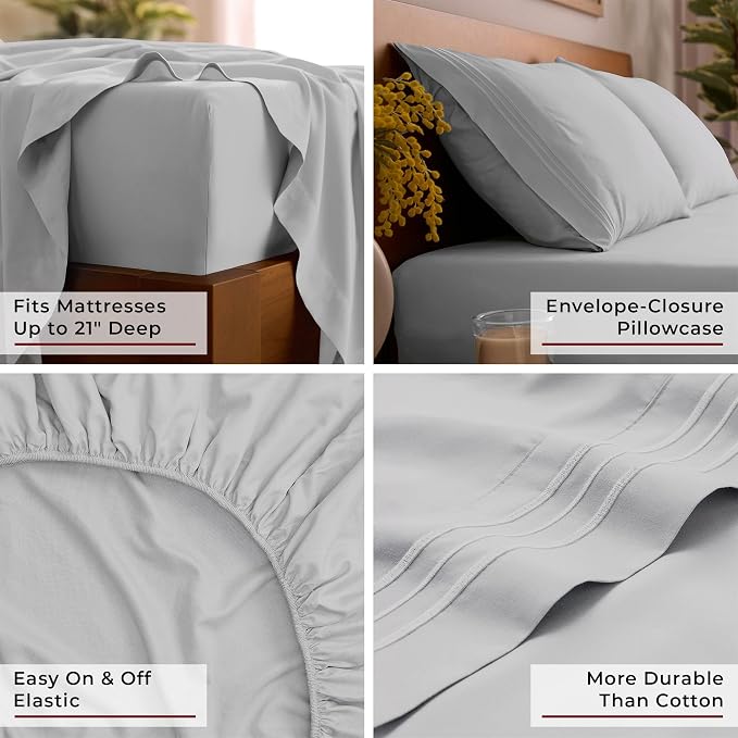 Mellanni Full Sheet Set - Image 5