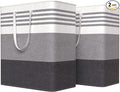WOWBOX 2 Pack Laundry Hampers Baskets, Freestanding Dirty Clothes Hampers by WOWBOX