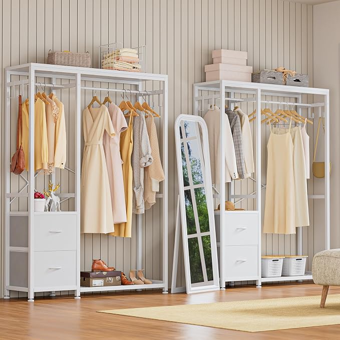 Lulive Clothes Rack, Heavy Duty Garment Rack - Image 8