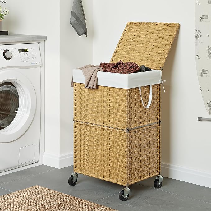 Chrislley 90L Slim Laundry Hamper - Image 6