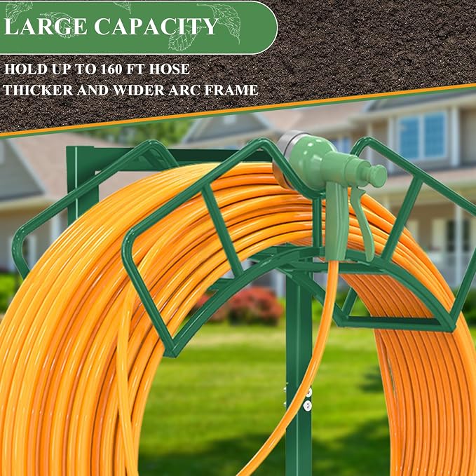 Super Stable Garden Hose Holder, Detachable Water Hose Holders Hose Storage - Image 3