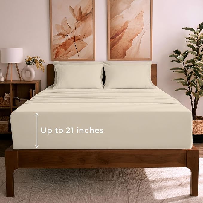 Mellanni King Sheet Set by Mellanni
