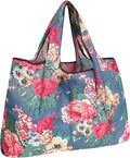 allydrew Large Foldable Tote Nylon Reusable Grocery Bag by allydrew