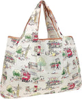 allydrew Large Foldable Tote Nylon Reusable Grocery Bag by allydrew