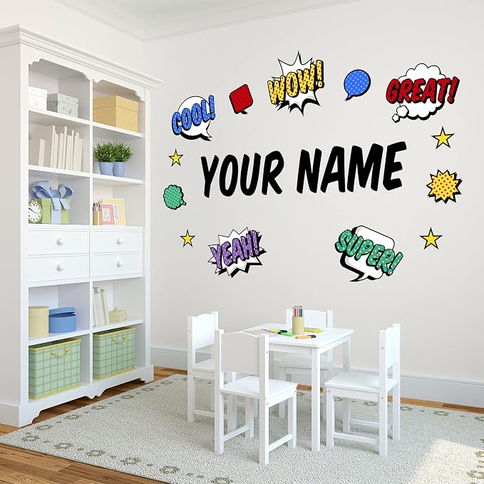Oliver's Labels Premium Personalized Life Sized Wall Decal - Image 2