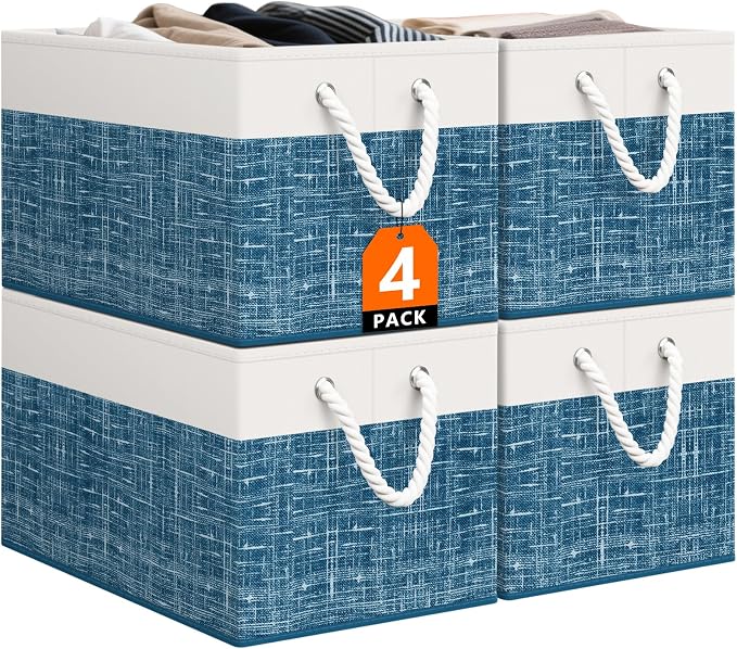 Storage Bin, Collapsible Storage Basket by StorageTastic