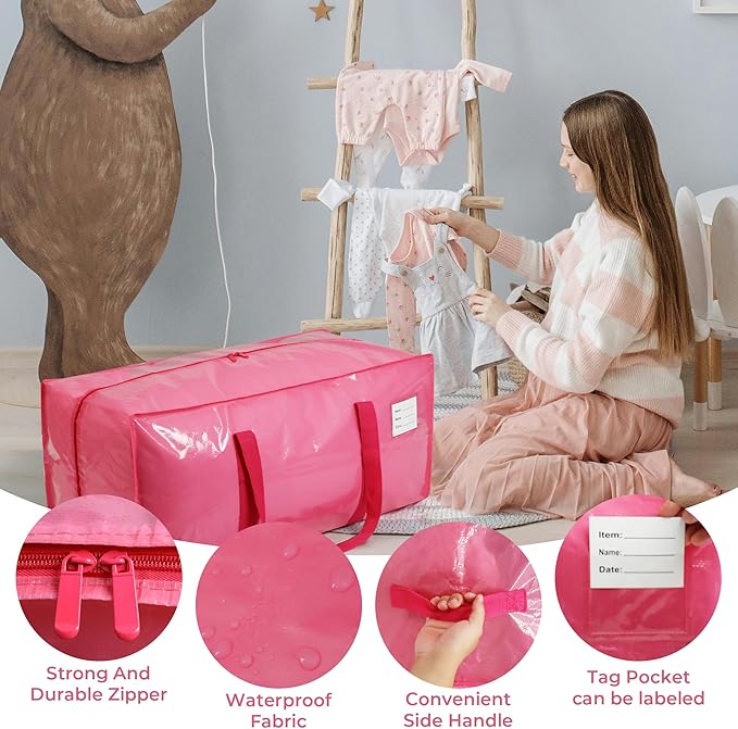 2 Pack Extra Heavy Duty Large Moving Bags - Image 2