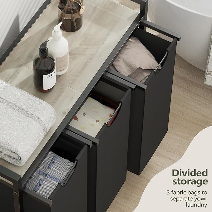 Laundry Hamper, Laundry Basket, Laundry Sorter - Image 9