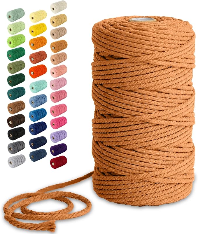 Nook Theory Macrame Cord - 4mm 109 Yards Cotton Rope by NookTheory