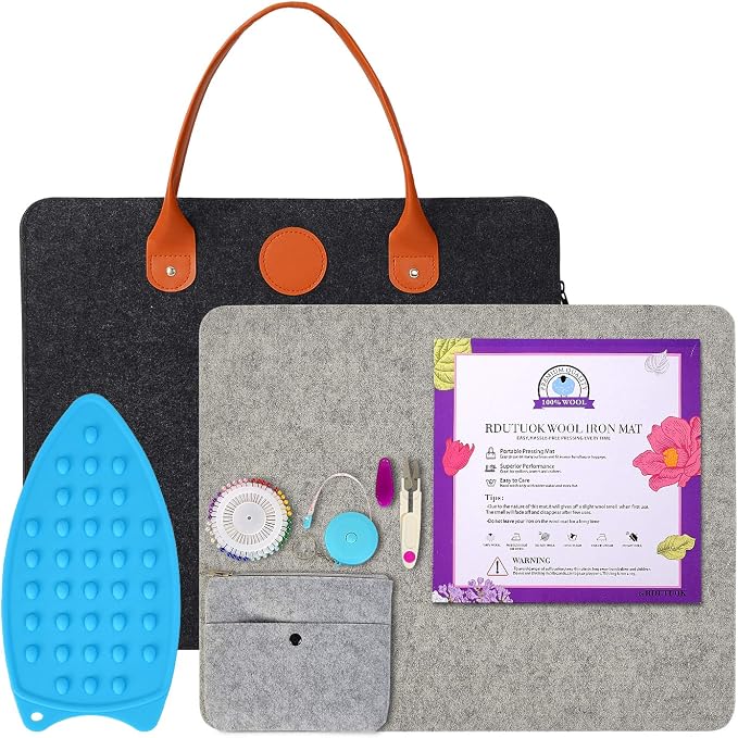 Rdutuok 17“x13.5” Wool Pressing Mat by Rdutuok